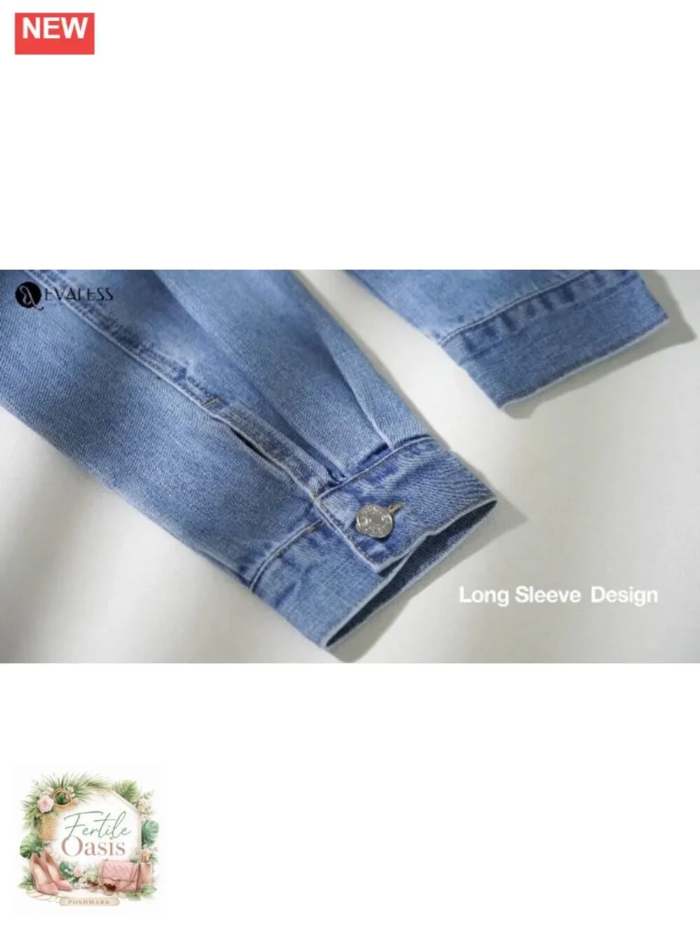 Womens Oversized Denim Jean Jacket Button Down Barn Coat Relaxed Fit